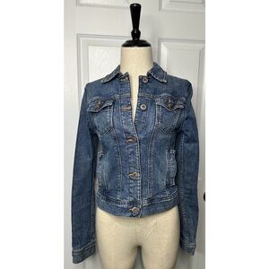 *AG* ADRIANO GOLDSCHMIED The Emily Denim Jean Crop Jacket